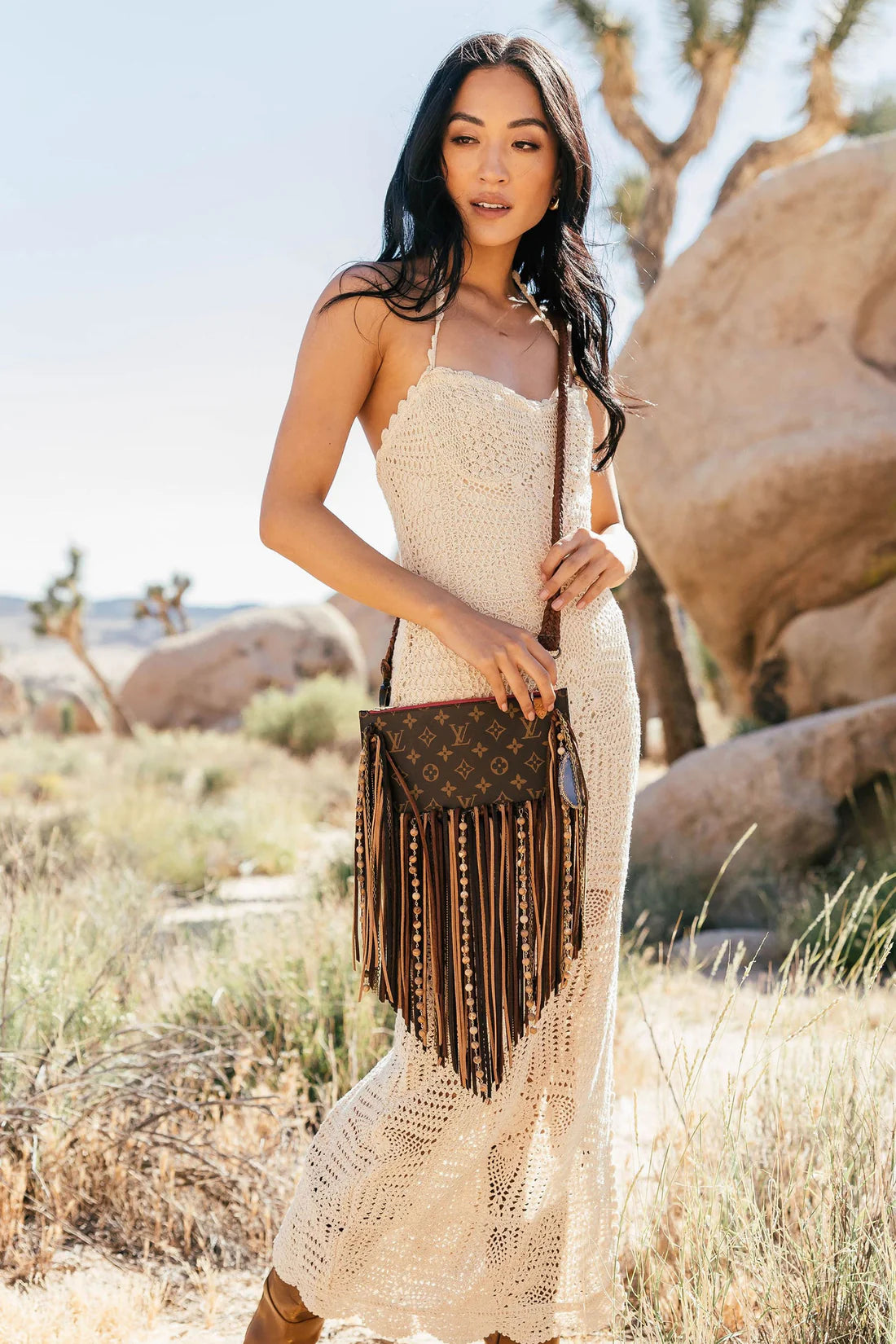 LV Vintage Boho Bag Posh Boutique