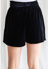 Load image into Gallery viewer, High Rise Velvet Shorts
