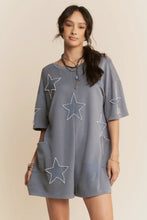 Load image into Gallery viewer, Stars Like confetti Romper
