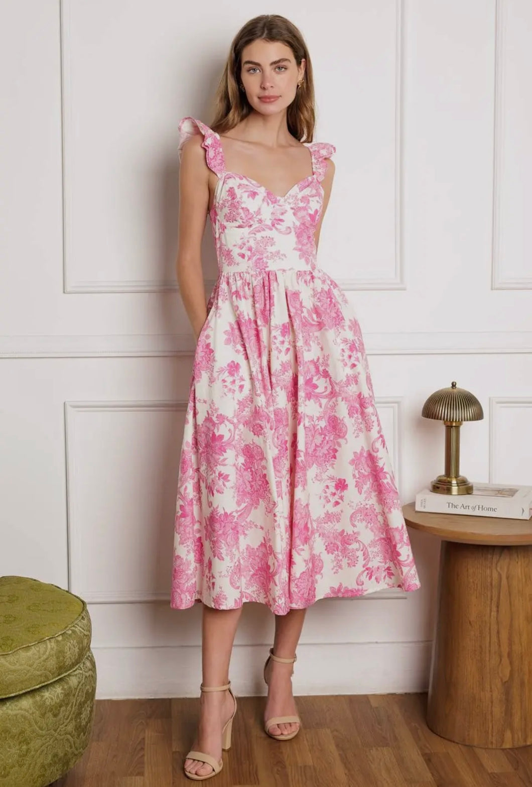 Endless Blossom Midi Dress