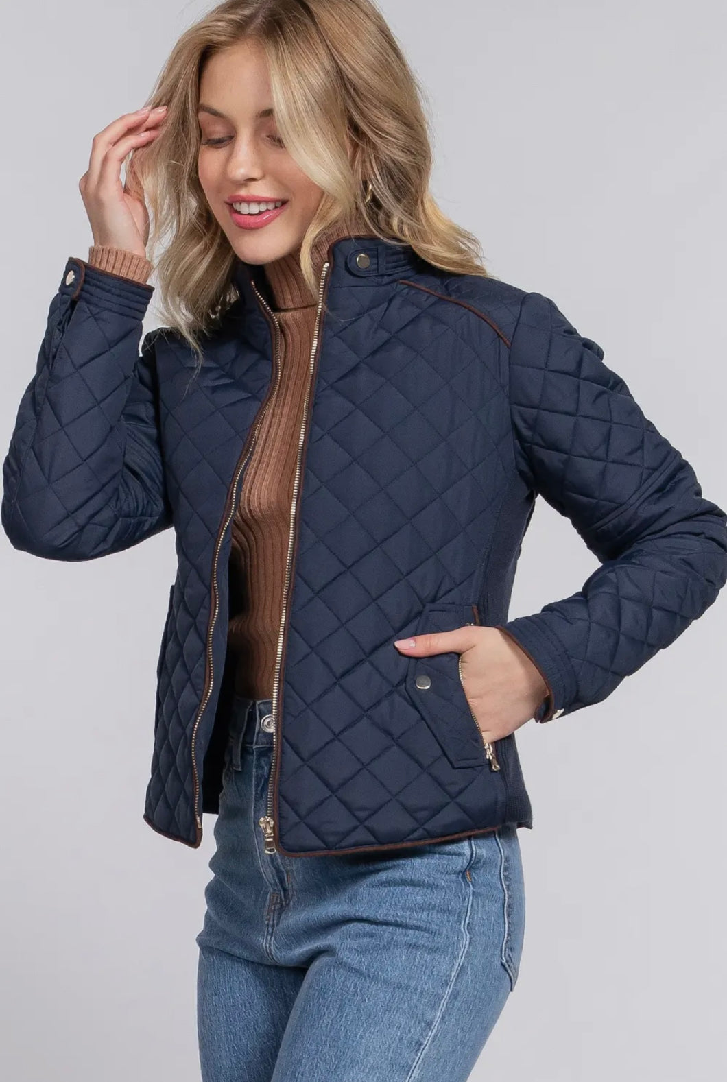 Embrace The Day - Quilted Jacket