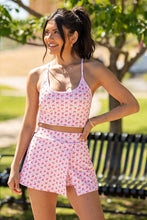 Load image into Gallery viewer, Morning Walks Cherry Gingham Print Skort
