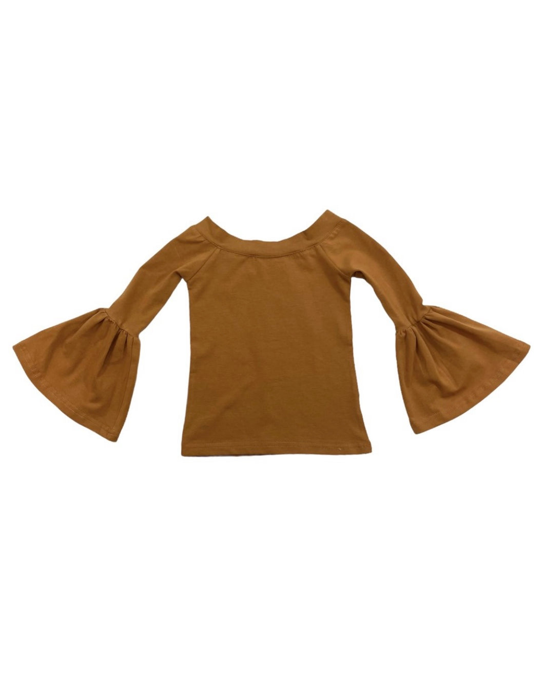 Copper Bell Sleeve Top